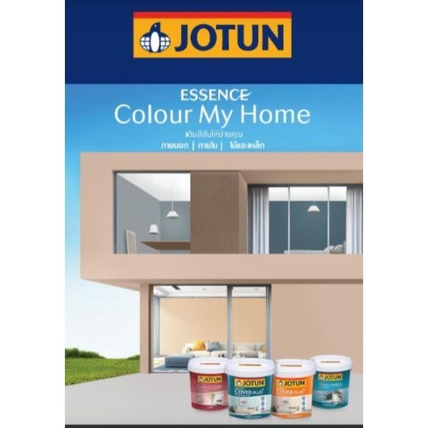 Jotun สีน้ำภายใน เอสเซ้นส์ อีซี่คลีน ด้าน เบสซี 9ลิตร