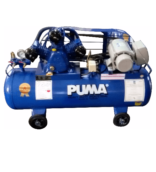 PUMA ปั๊มลมสายพานพร้อมมอเตอร์ 2 HP ขนาด 148 ลิตร รุ่น PP32-WM