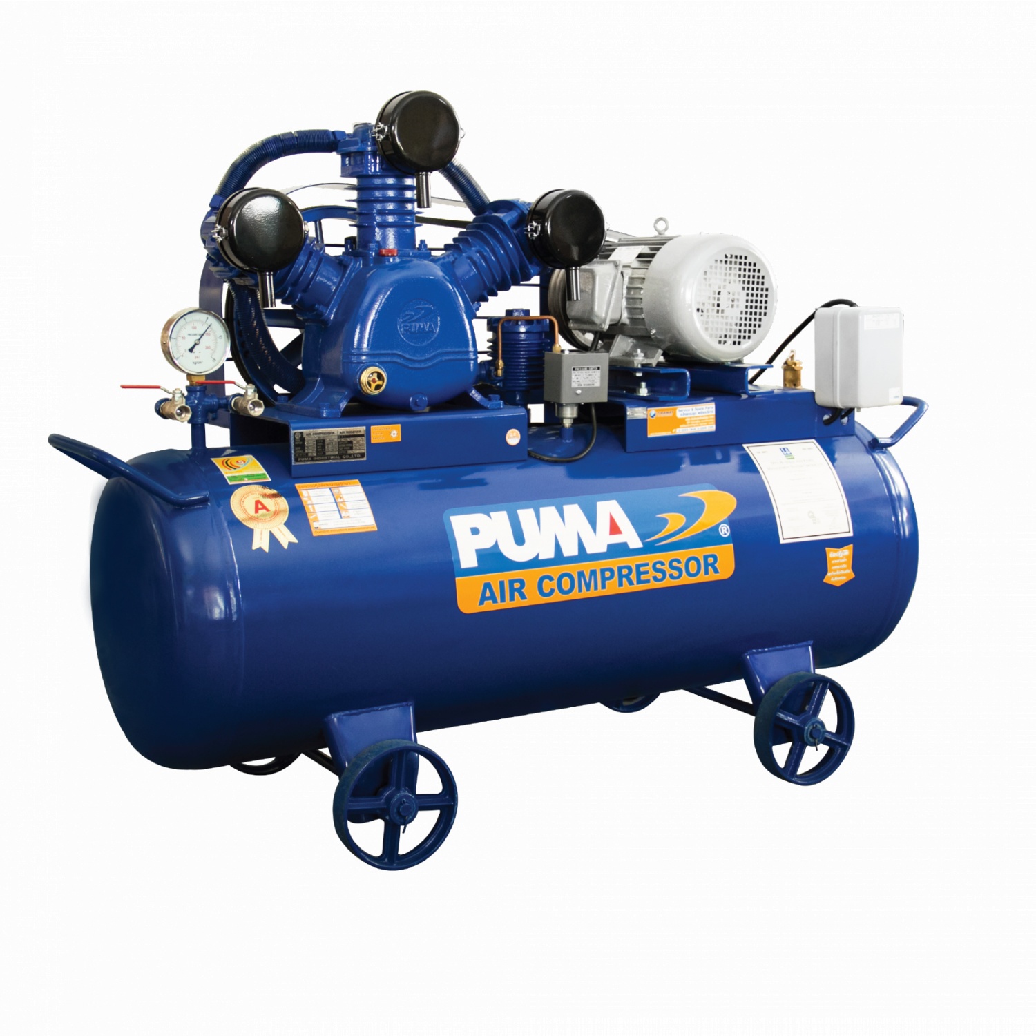ชุดปั๊มลม PUMA 5HP 3สูบ 315L PP35P-HI380V-MG