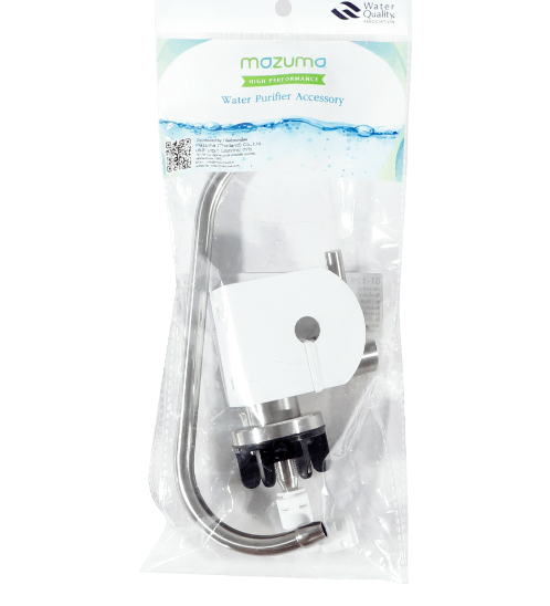 MAZUMA ก๊อกน้ำสำหรับเครื่องกรองน้ำดื่ม ขนาด 1/4 นิ้ว 12824-F