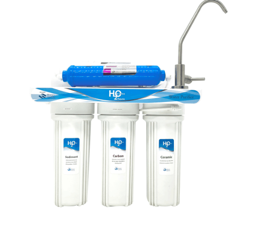 MAZUMA เครื่องกรองน้ำดื่ม 5 ขั้นตอน HD-50 ALKALINE สีขาว