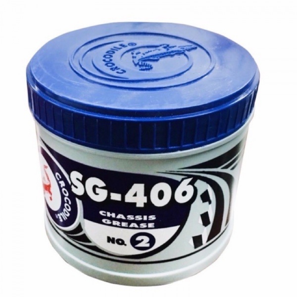 ตราจระเข้ จาระบีงานหนัก SG-406 ขนาด 0.5 กิโลกรัม