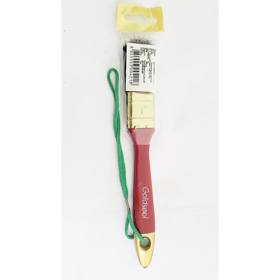 GOLDSEAL แปรงทาสีขนดำ ขนาด  1 นิ้ว สีแดง-ดำ