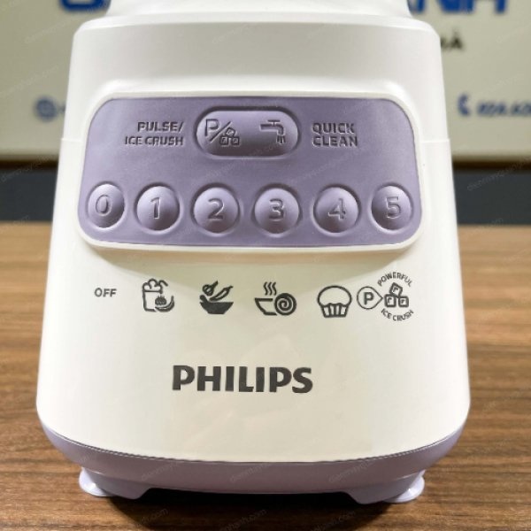 PHILIPS เครื่องปั่นอเนกประสงค์ 2 ลิตร รุ่น HR2223/00 สีขาว