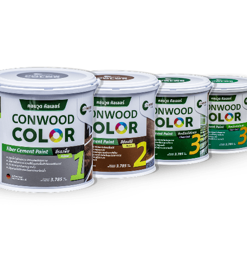 คอนวูด สีรองพื้นคัลเลอร์ 3.785 ลิตร สีขาว