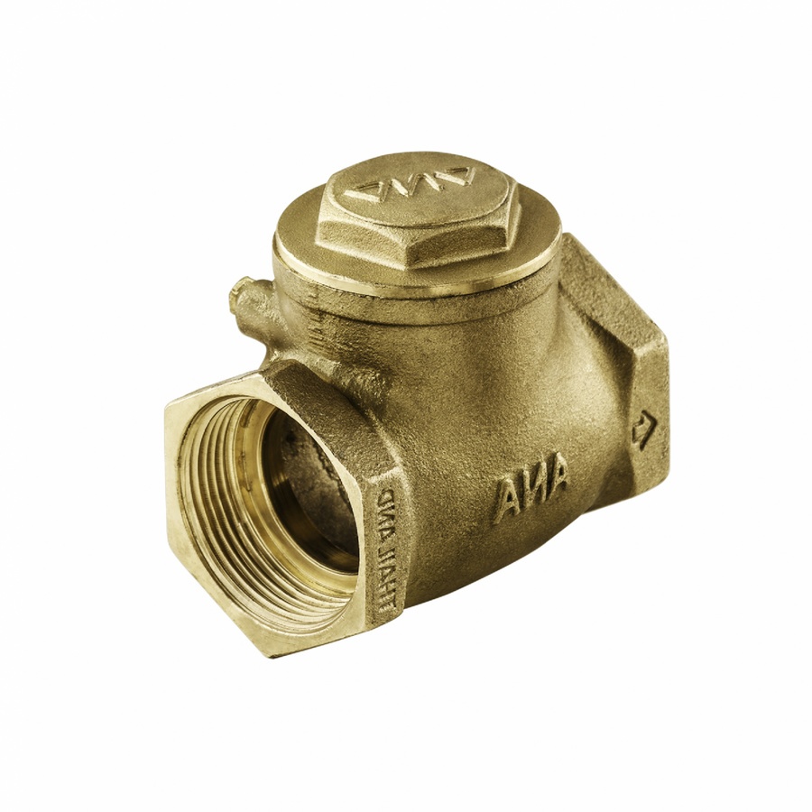 ANA เช็ควาล์วสวิงทองเหลือง 1" ยาง NBR รุ่น E111