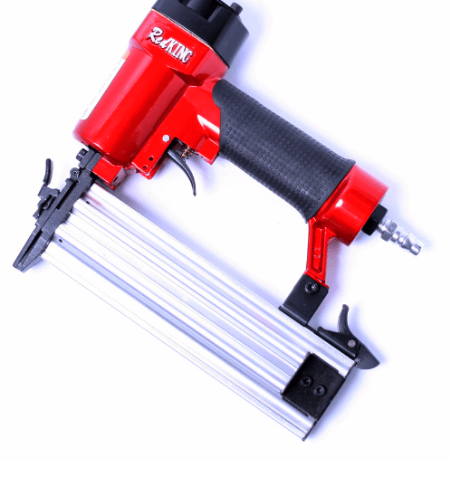 REDKING ปืนลมยิงตะปูขาเดี่ยว รุ่น F50 สีแดง-ดำ