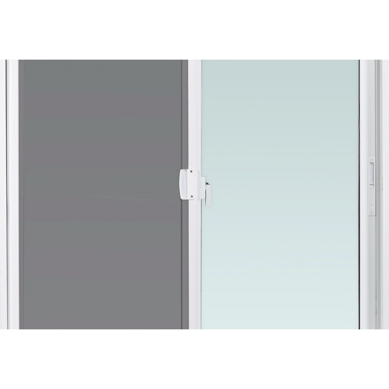 TRUSTAND หน้าต่างอะลูมิเนียม บานเลื่อน SS 120x120ซม. สีขาว พร้อมมุ้งลวด