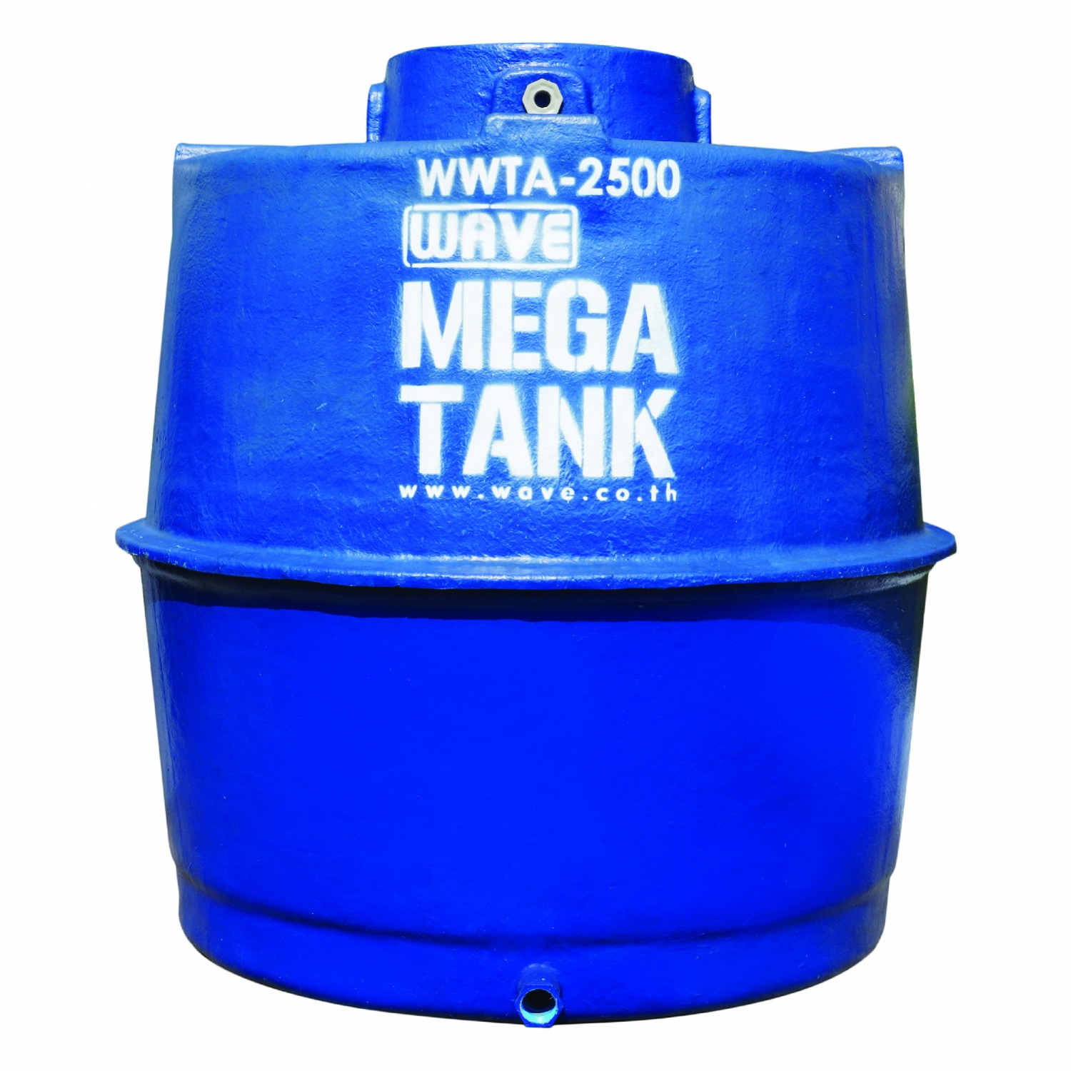 WAVE ถังเก็บน้ำบนดิน เวฟ เมก้าแท้งค์ รุ่น WWTA-2500-2500 ลิตร ทรงแอปเปิ้ล