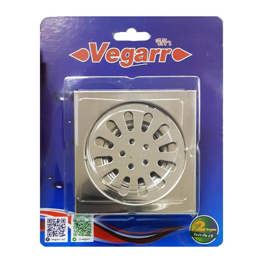 Vegarr ตะแกรงกันกลิ่นแสตนเลส รุ่น VFD721