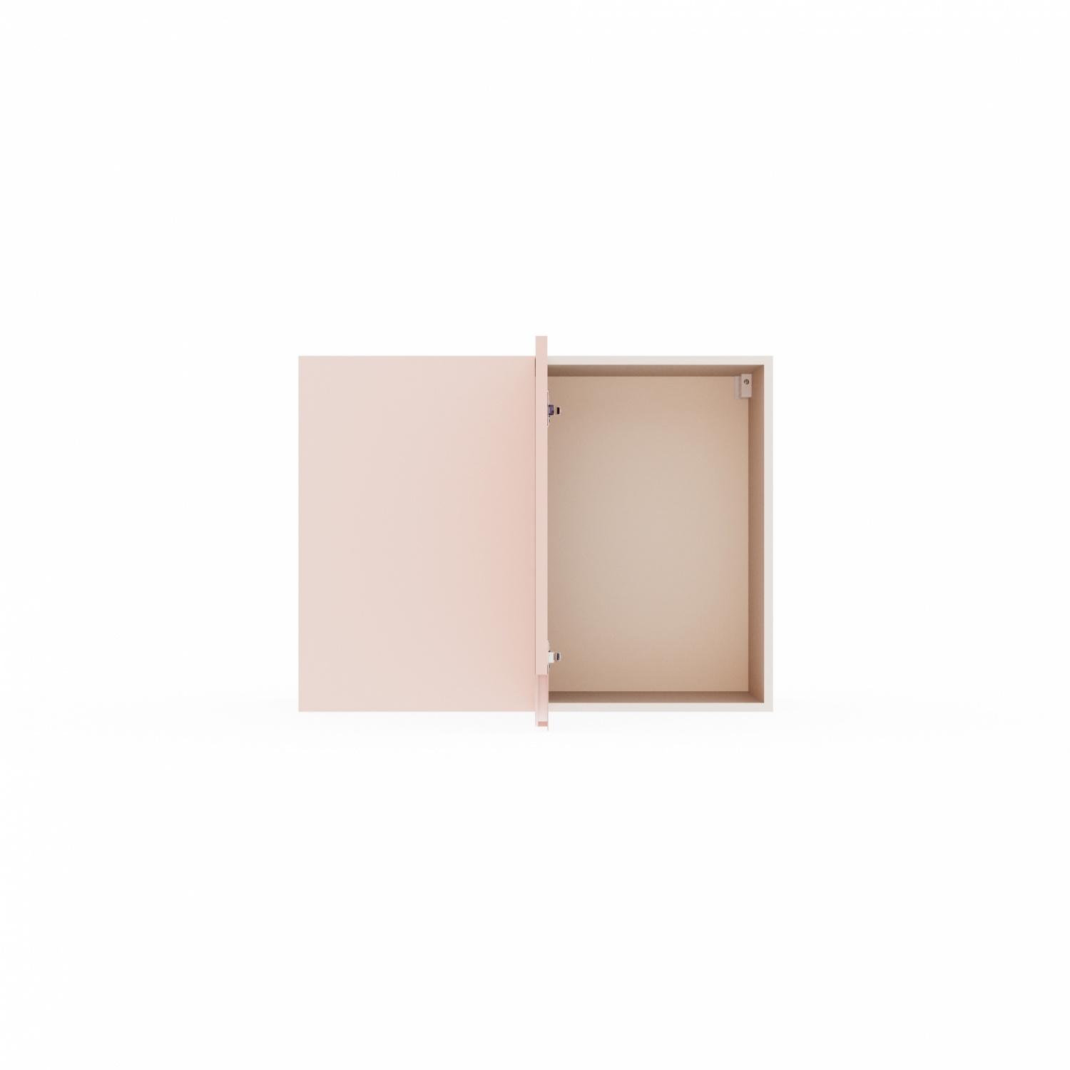 KITZCHO ตู้แขวนเข้ามุมขวาบานทึบตรง6080 KENCURWCF6080RBL สีบลอสซั่ม