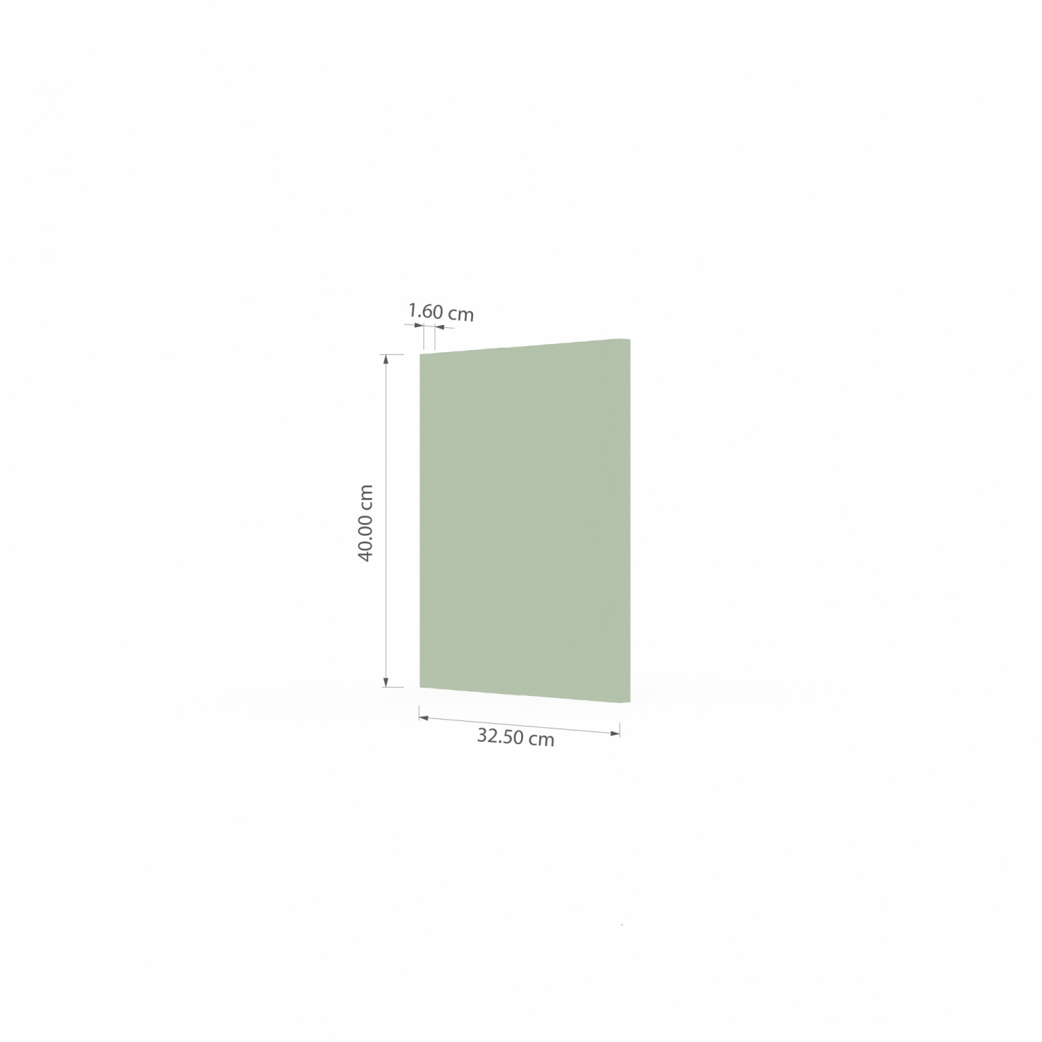 KITZCHO แผ่นไม้ปิดข้าง4030 KENCUHXSP4030XLE สีลีฟ