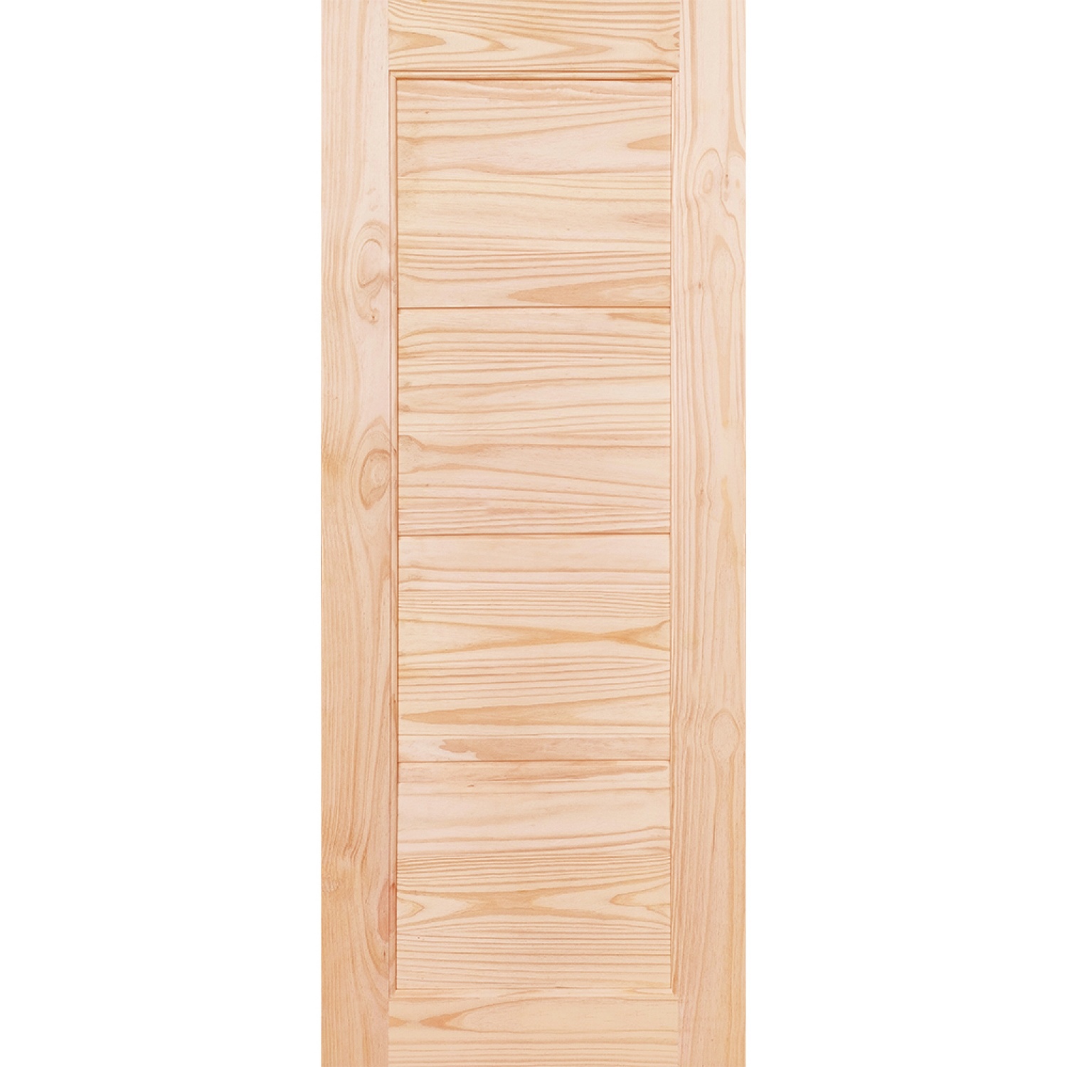 WINDOORS ประตูไม้สนNz ลวดลาย L-171 ขนาด 80x200 ซม.