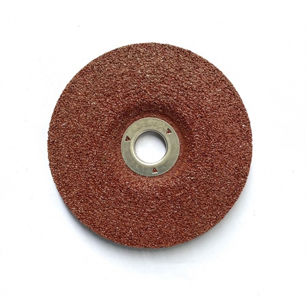 BIG BEAR แผ่นเจียร์สแตนเลส 4"X6.0 MM (100x6x16mm) สีแดง