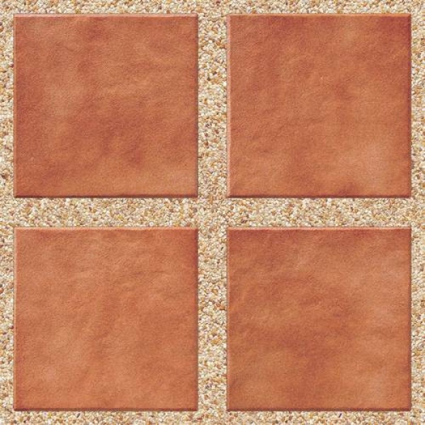 SOSUCO กระเบื้องเซรามิคปูพื้น 40X40 ซม. อินคาร่า-อิฐ (ดิจิตอล) (6P)