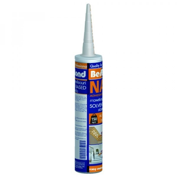 BESBOND กาวตะปู สูตรน้ำมัน 320 ml. สีน้ำตาลอ่อน