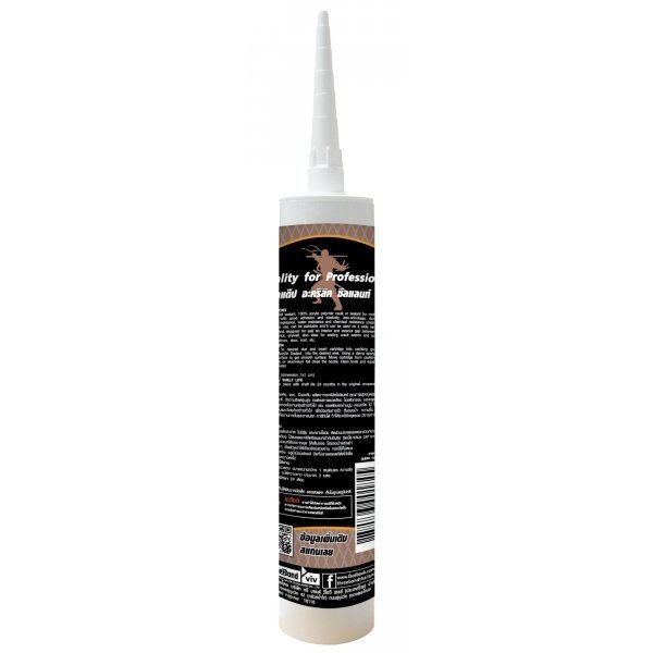 BESBOND นินจาแด๊ป อะคริลิค ซีลแลนท์ 450 กรัม สีโอ๊ค
