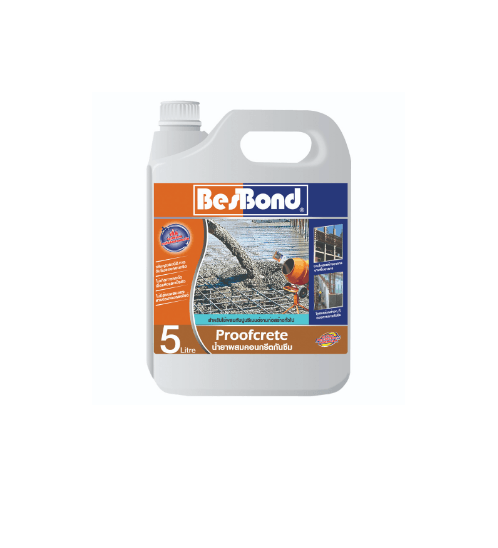 BESBOND น้ำยาผสมคอนกรีตกันซึม  5 ลิตร