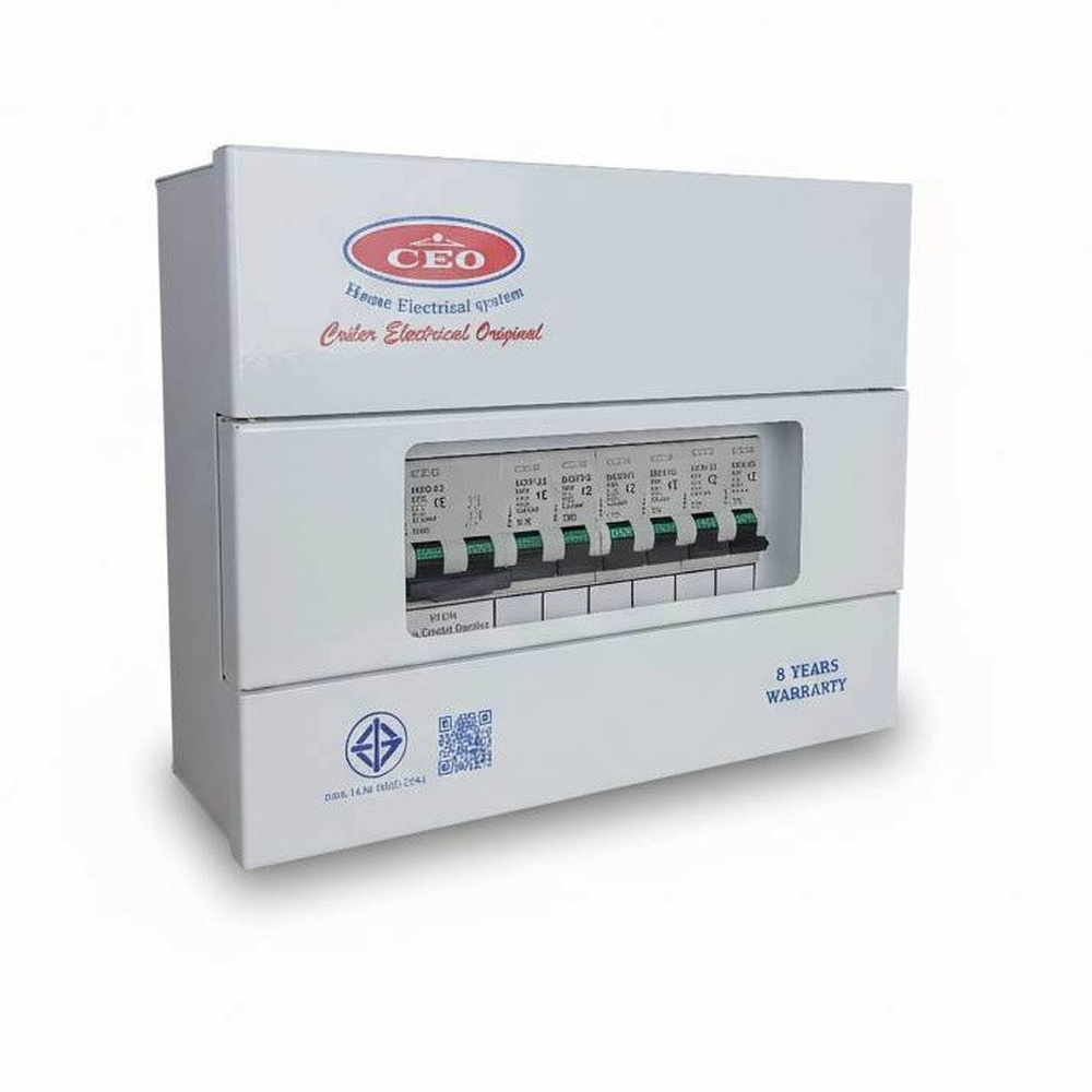 CEO ตู้คอนซูเมอร์สำเร็จ 6 ช่อง 50A