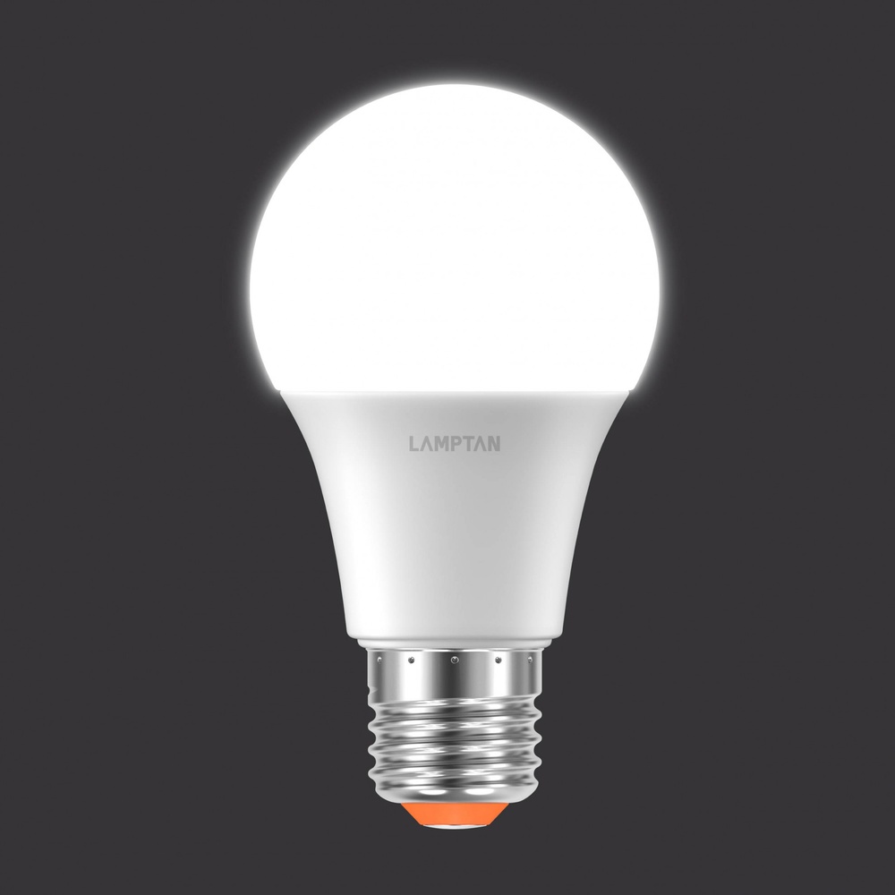 LAMPTAN หลอดไฟ LED BULB E27 10W รุ่น SHINE แสงเดย์ไลท์