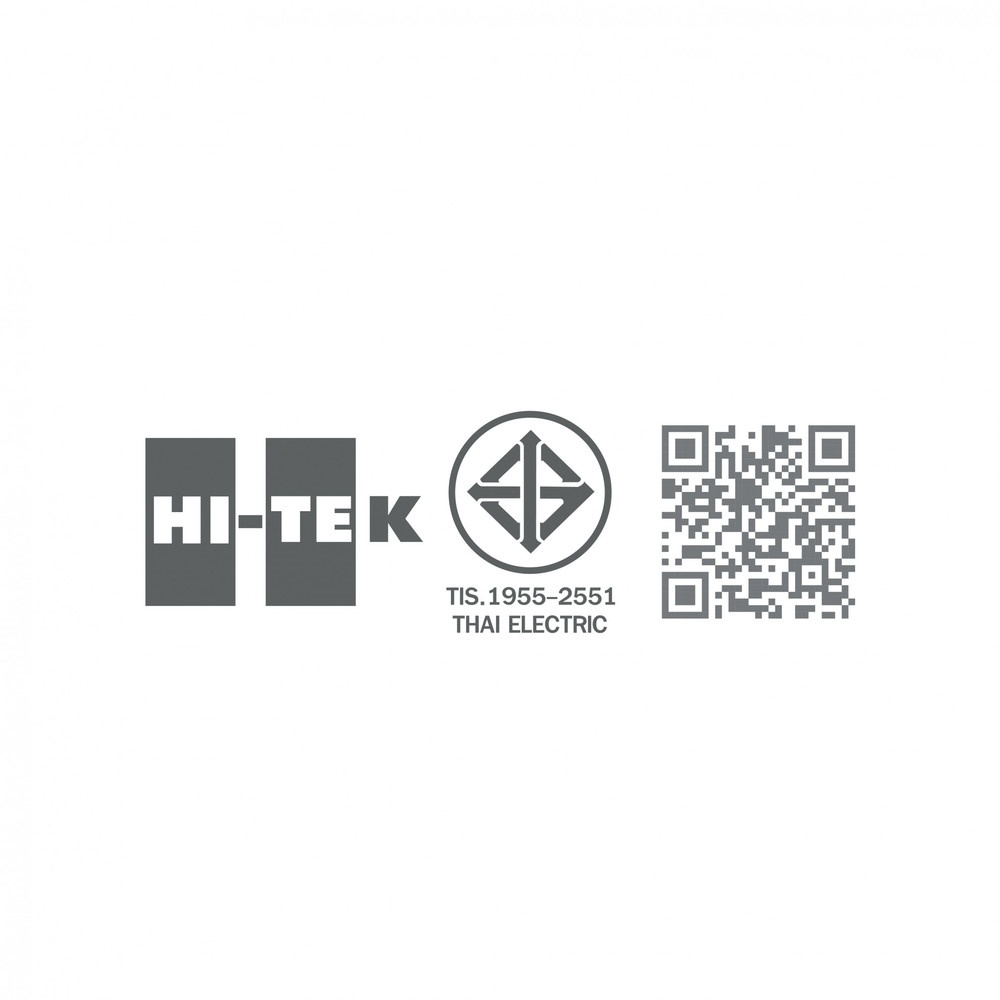 HI-TEK โคมพาเนล LED อีโค่ ทรงกลม 5นิ้ว 12W แบบฝังฝ้า รุ่นHFLEPR012W แสงนวล
