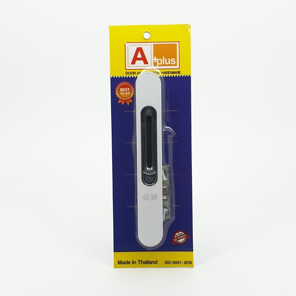 A-PLUS มือจับ AUTOLOCK  สีขาว