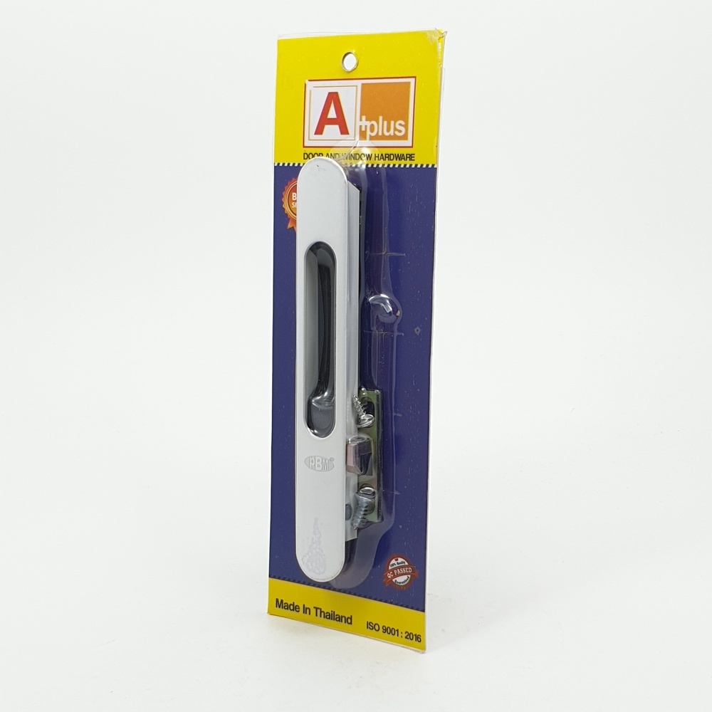 A-PLUS มือจับ AUTOLOCK  สีขาว