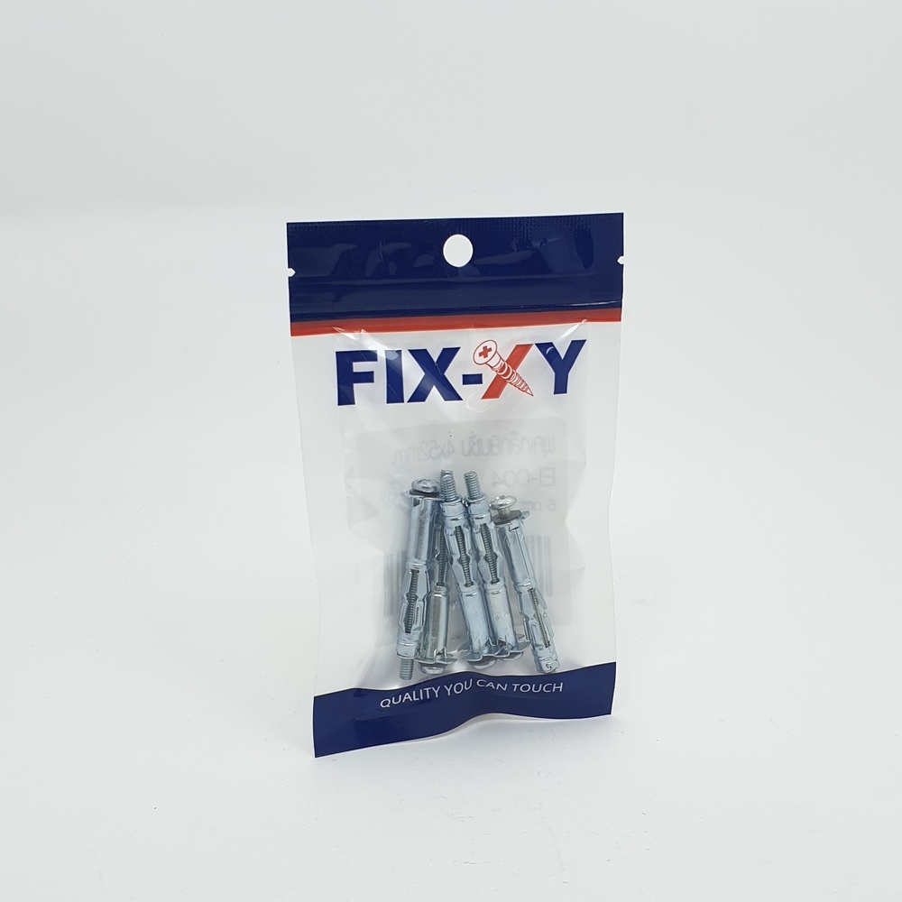 พุคเหล็กยิบซั่ม 4x52mm. รุ่น EI-004 (5ชิ้น/แพ็ค) FIX-XY