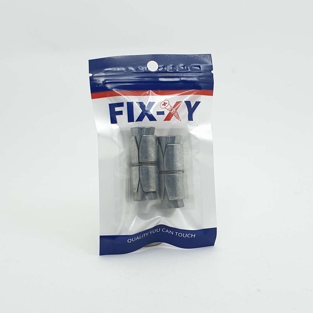 พุคตะกั่ว 3/8"x3/4" รุ่น EG-003 (2ชิ้น/แพ็ค) FIX-XY