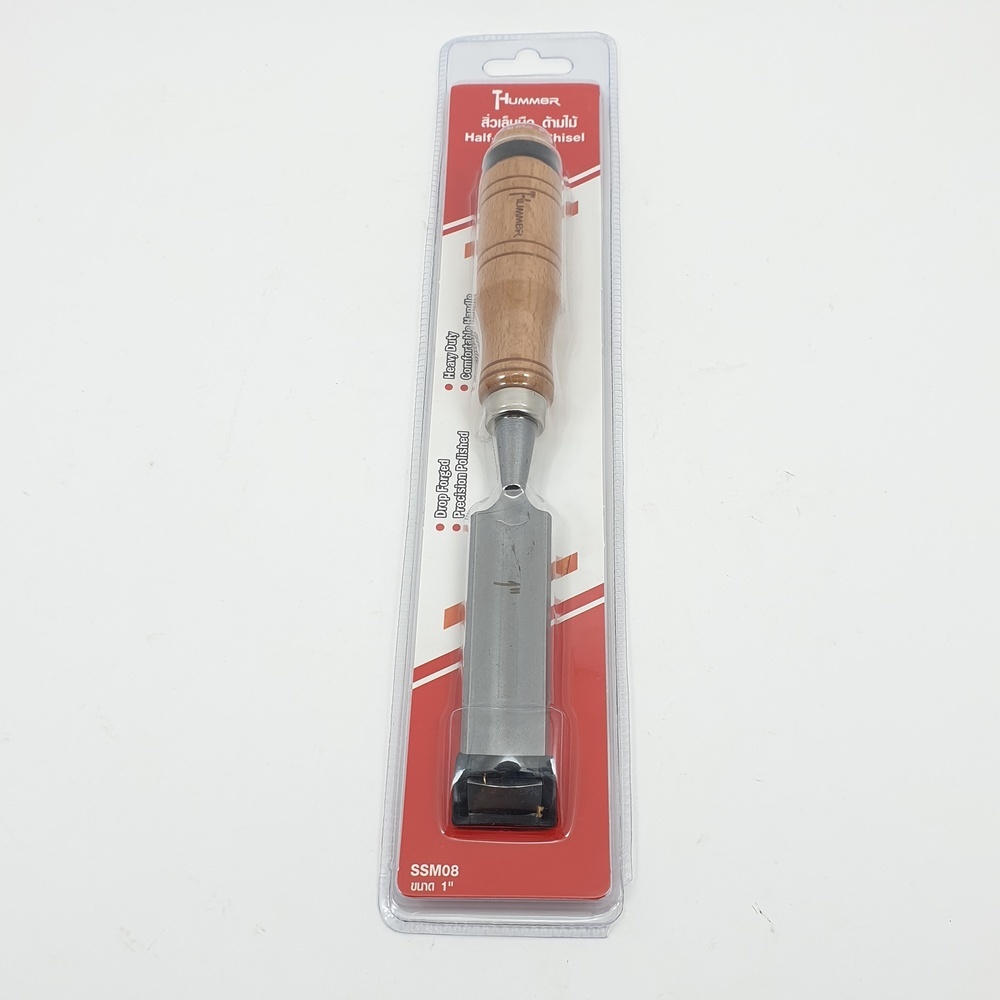 HUMMER สิ่วเล็บมือ ด้ามไม้ รุ่น SSM08 ขนาด 1"