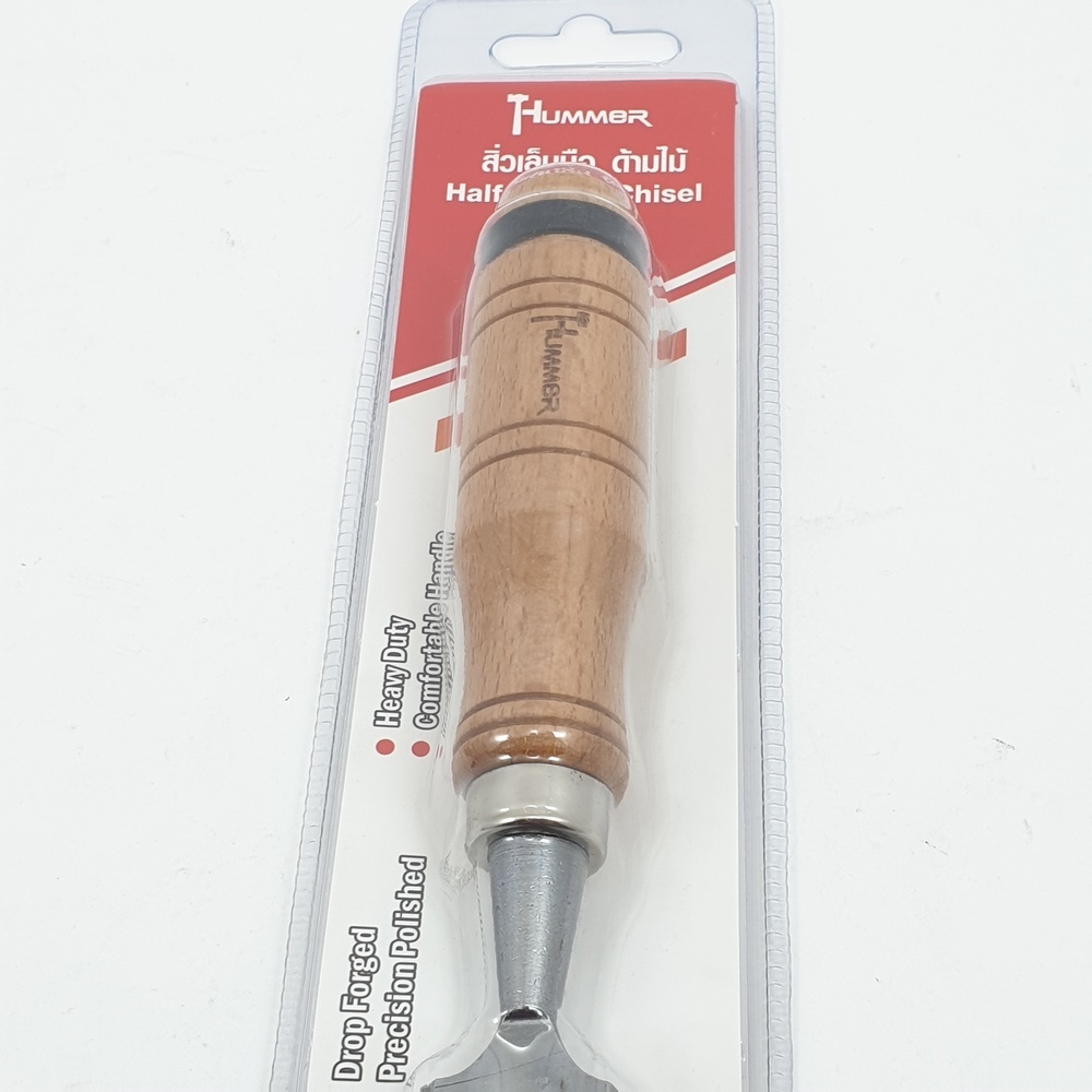 HUMMER สิ่วเล็บมือ ด้ามไม้ รุ่น SSM08 ขนาด 1"