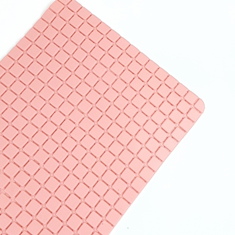 Primo พรมกันลื่นPVC รุ่น EDJJ05-PK ขนาด 35x78 ซม. สีชมพู