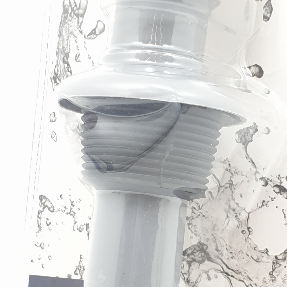 Verno ท่อย่นน้ำทิ้งพลาสติกแบบยืดหดได้ รุ่น  PQS-QL2072   ขนาด 80 ซม. สีเทา
