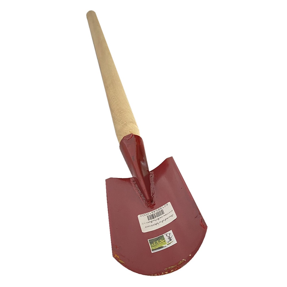 SYP เสียมพลั่ว ด้ามไม้  80CM รุ่น SYP1010 (เหล็กใบเลื่อย2.1/2")