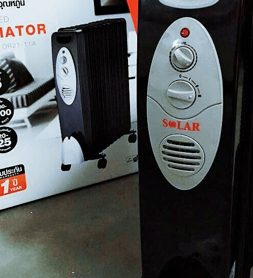 SOLAR เครื่องปรับอุณหภูมิ OR21-11A สีดำ