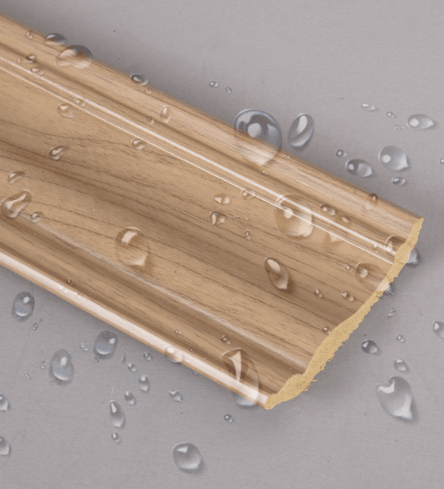 GREAT WOOD ไม้บัวบน PS JC335-2 70x14x2900มม. สีโอ๊ค