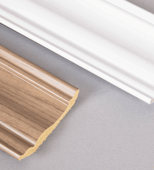 GREAT WOOD ไม้บัวบน PS JC335-2 70x14x2900มม. สีโอ๊ค