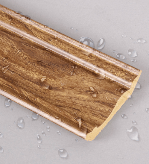 GREAT WOOD ไม้บัวบน PS JC335-7376 70x14x2900มม. สีไม้สัก
