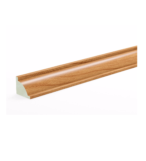 GREAT WOOD ไม้บัวเข้ามุม PVC  FCN-0183A (CH01) 18x15x2700มม. สีสัก
