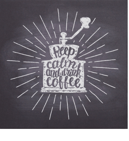 รูปภาพพิมพ์ผ้าใบ Coffee Shop C4040-2 ขนาด  40x40ซม. (ก.xส.)NICE