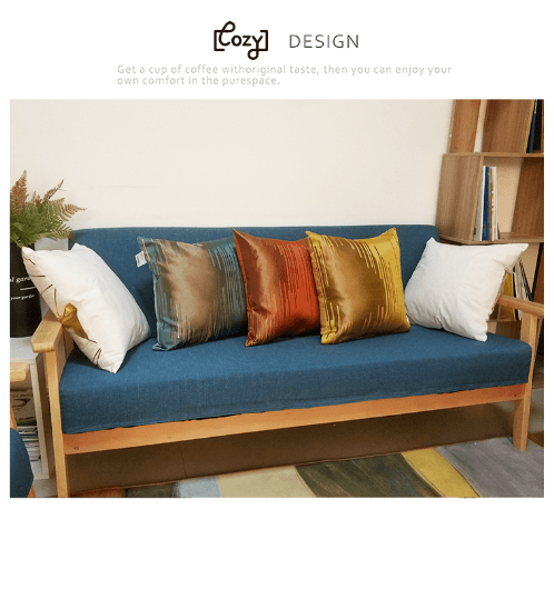 COZY หมอนอิง ขนาด 43×43×8ซม. รุ่น CY21 สีแดง