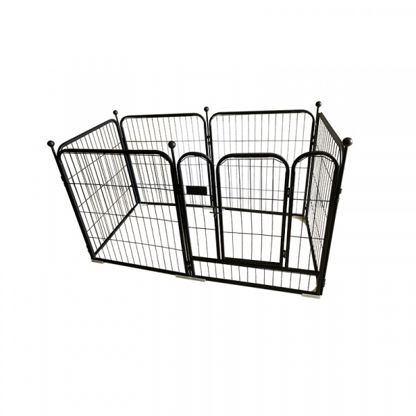 DUDUPETS คอกสัตว์เลี้ยง รุ่น Bella ขนาด 60x120x70ซม. สีดำ