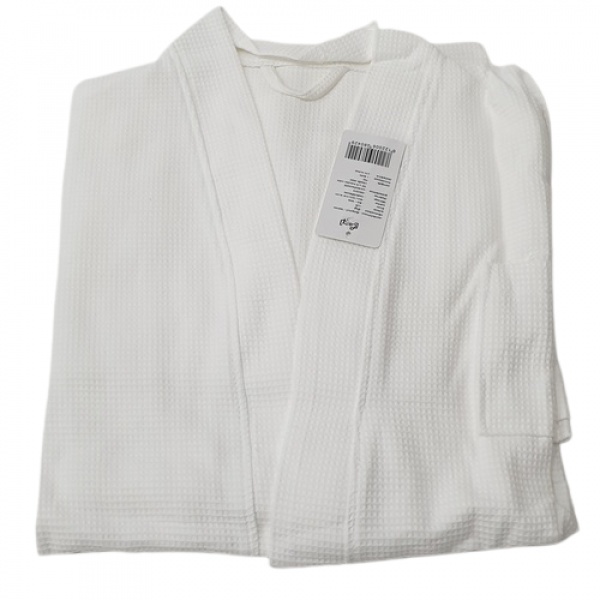 COZY เสื้อคลุมอาบน้ำ รุ่น LL06 ขนาด 60x120 ซม. สีขาว
