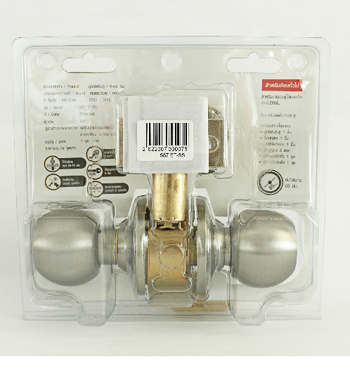TORSTEN ลูกบิดห้องทั่วไป สเตนเลส-304 รุ่น 587 ET-SS สีสเตนเลส