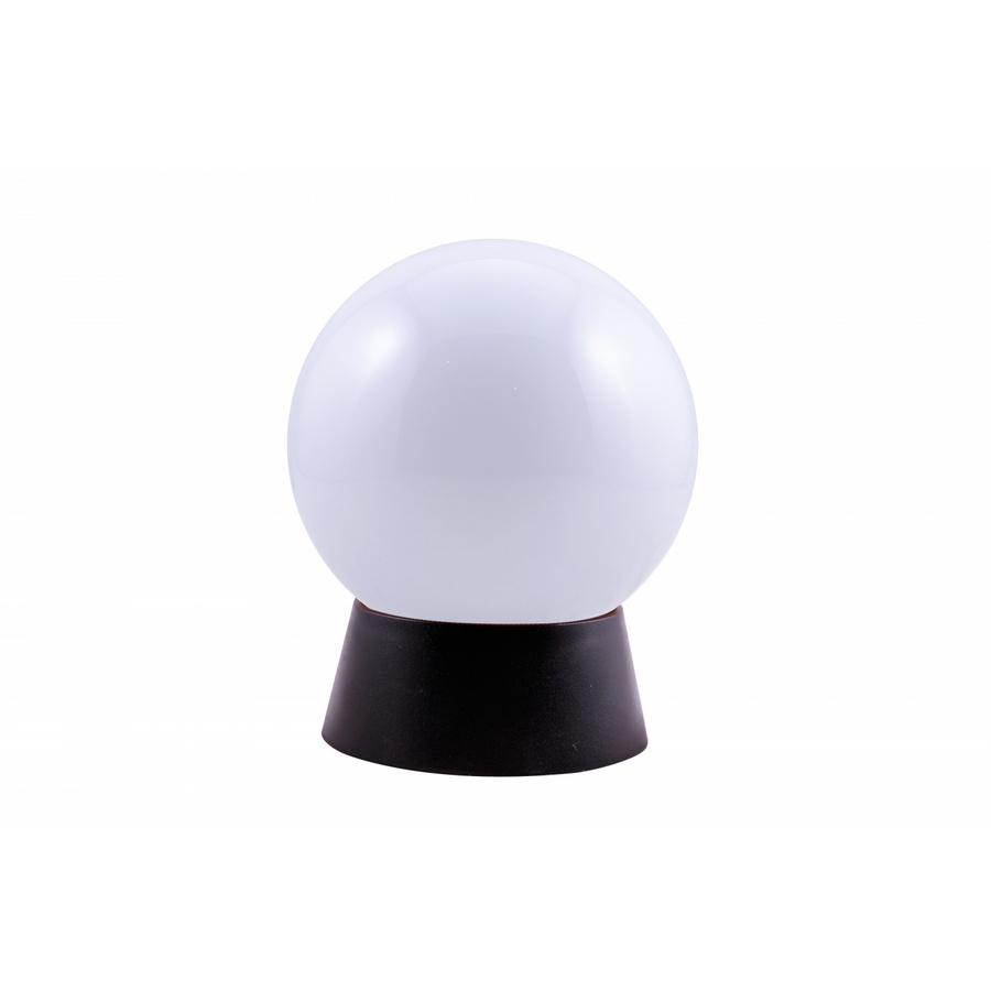 EILON โคมไฟหัวเสาทรงกลม ขนาด 6" 150mm รุ่น TVZT614 PLC/INCA สีขาวขุ่น