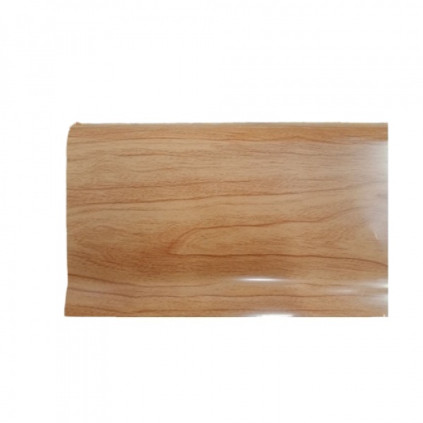 GREAT WOOD ไม้บัวล่าง PVC  FBM-1001D (CH01)  100x21x2700มม. สีเชอร์รี