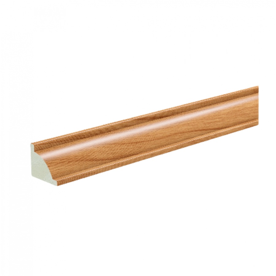 GREAT WOOD ไม้บัวเข้ามุม PVC  FCN-0183A (CH01) 18x15x2700มม. สีสัก