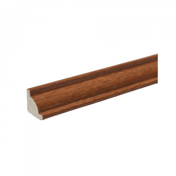 GREAT WOOD ไม้บัวเข้ามุม PVC  FCN-0183A (CH02) 18x15x2700มม. สีเชอร์รี