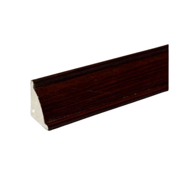 GREAT WOOD ไม้บัวเข้ามุม PVC  FCN-0183A (MI01) 18x15x2700มม. สีวอลนัท