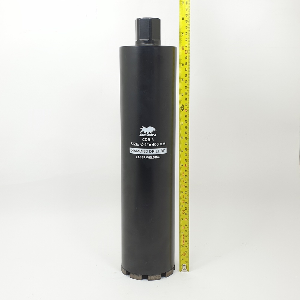 BISON กระบอกคอริ่งเจาะคอนกรีต รุ่น CDB-4  4"X400MM